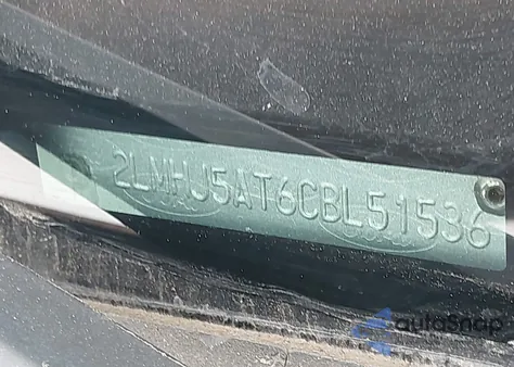 2012 Lincoln Mkt Ecoboost from USA, damaged, VIN 2LMHJ5AT6CBL51536